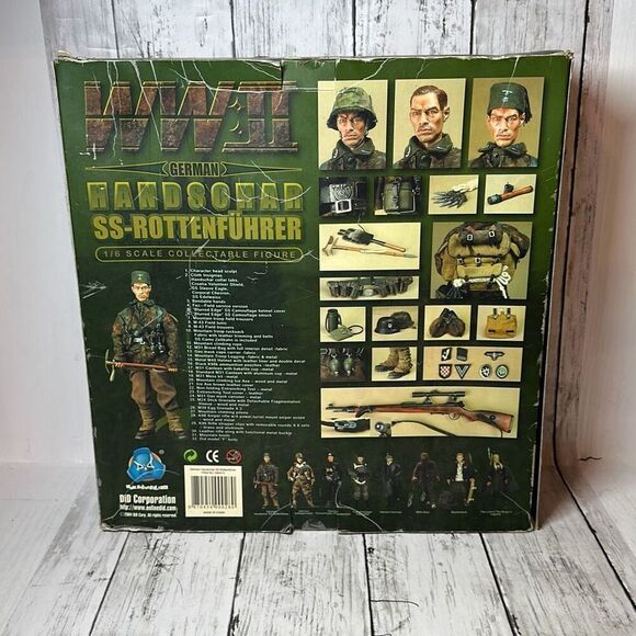 WWII German Handschar SS-Rottenfuhrer 1/6 Scale Slavo Juric Collectible Figure - Picture 12 of 15